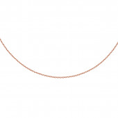 Lantisor argint placat cu aur roz 38-41cm DiAmanti 30RD4_RG_38-41cm-DIA